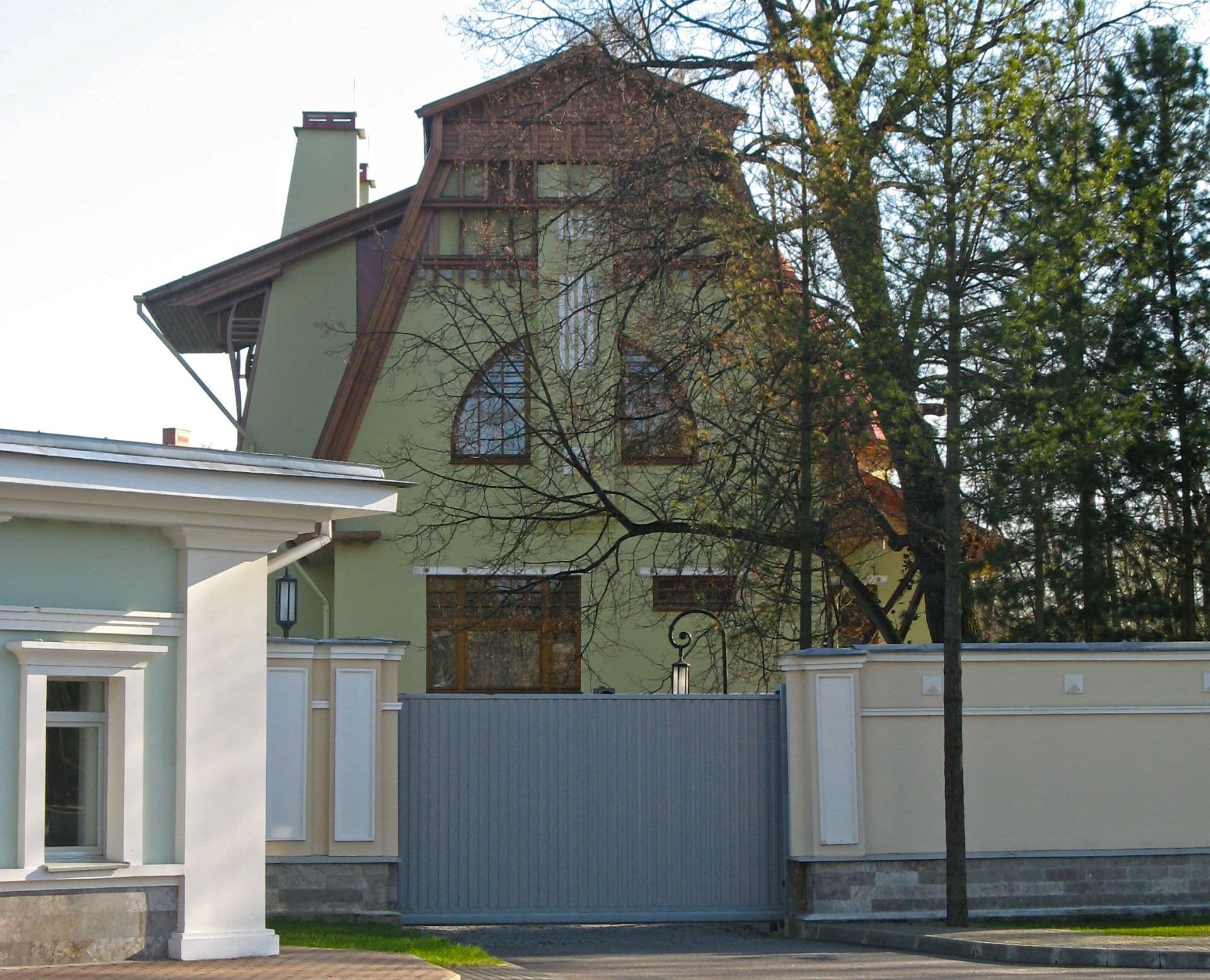 Дачная архитектура: деревянный Каменный остров — фото 4