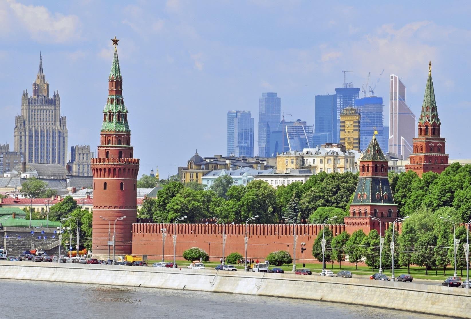 Красная площадь и Московский Кремль