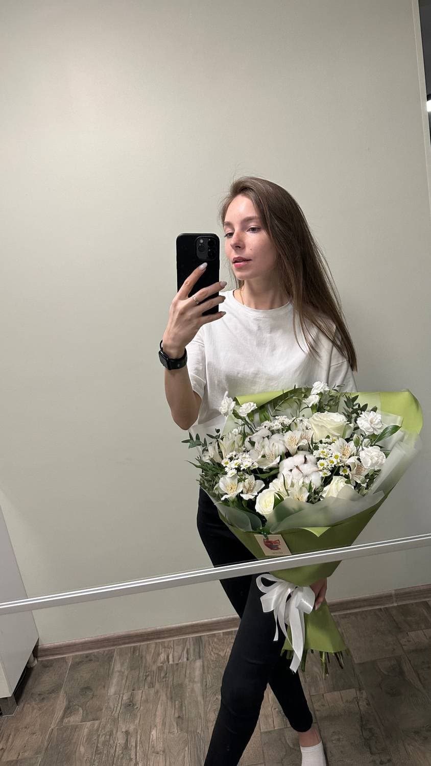 С цветочками