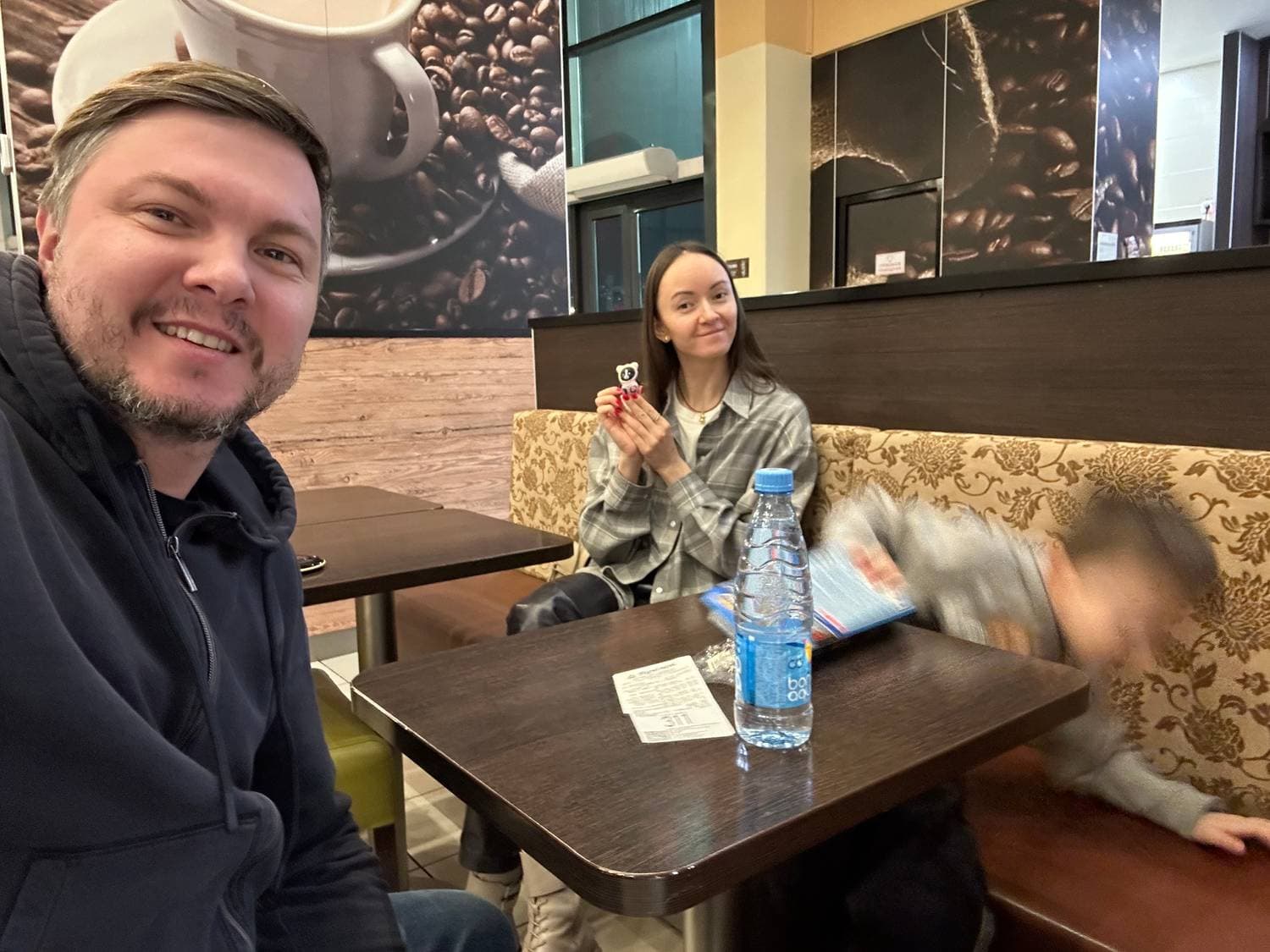 Встретились на ужине. 🥰