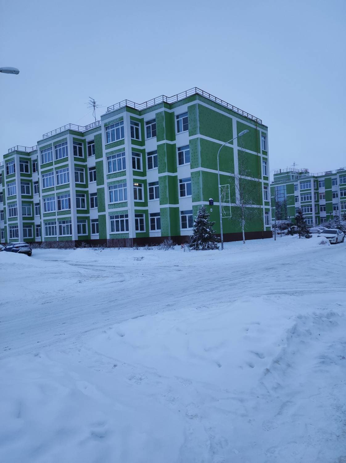 в этом году очень много снега