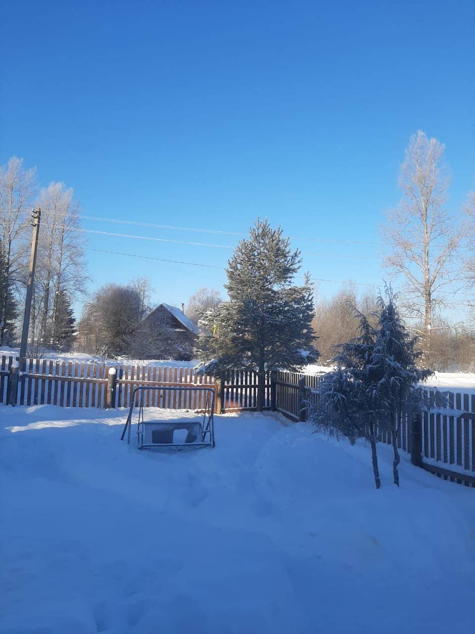 Мороз -30 #зимавдеревне❄️☃️