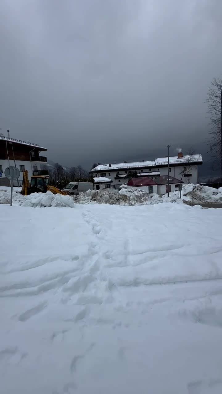 Утро в горах🥰 🏔️⛷️