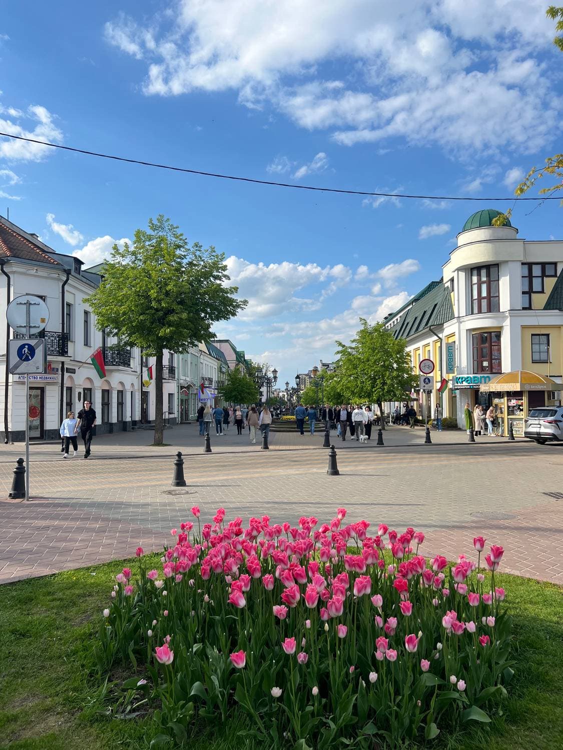 Очень чистый, красивый город 😍