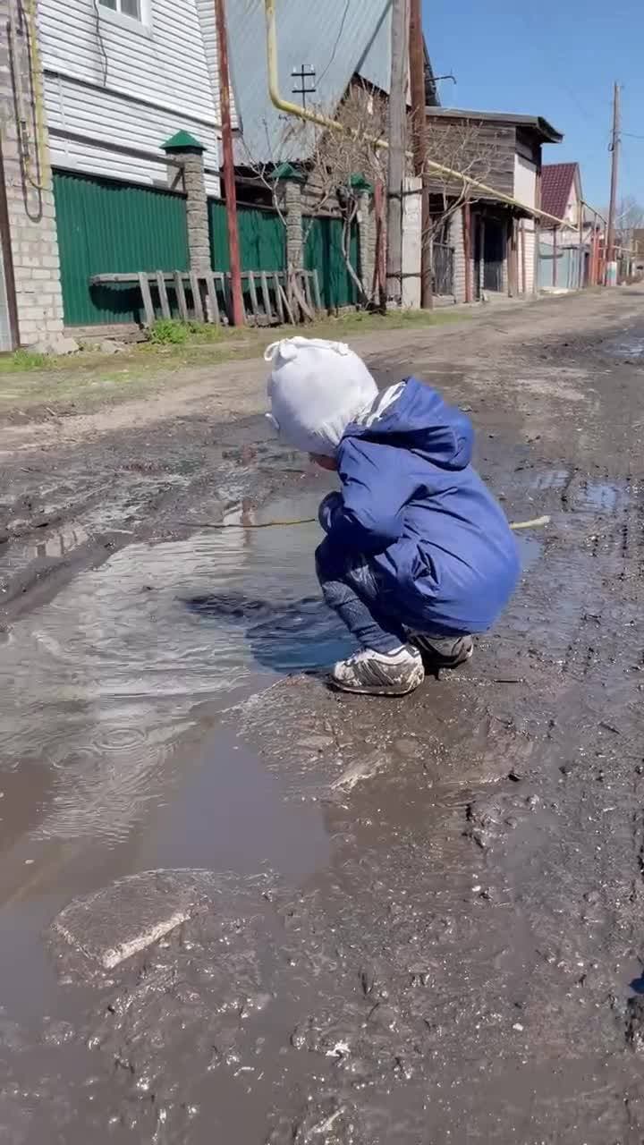 А вот и лужи 😄