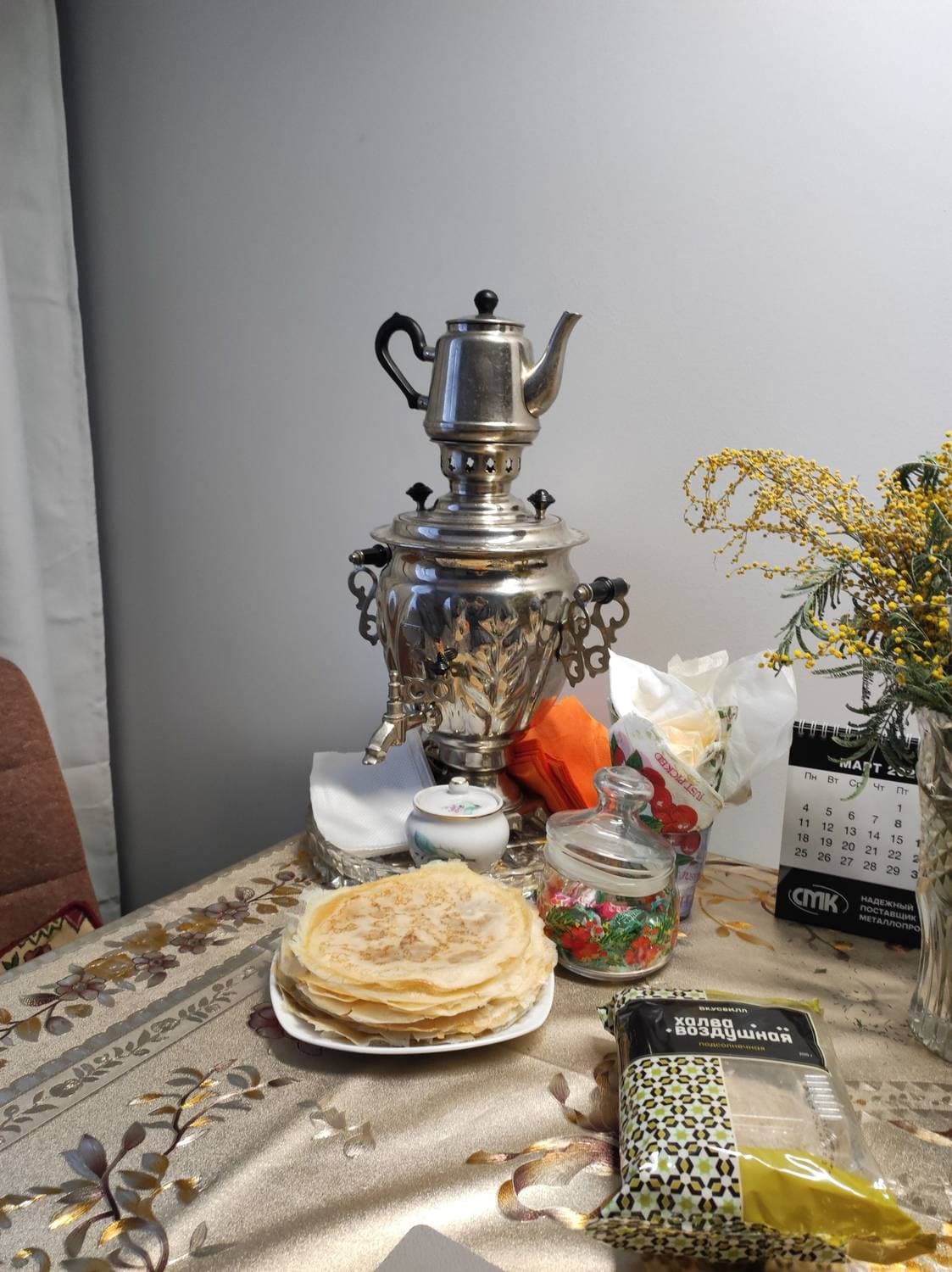 приглашаю на чаек