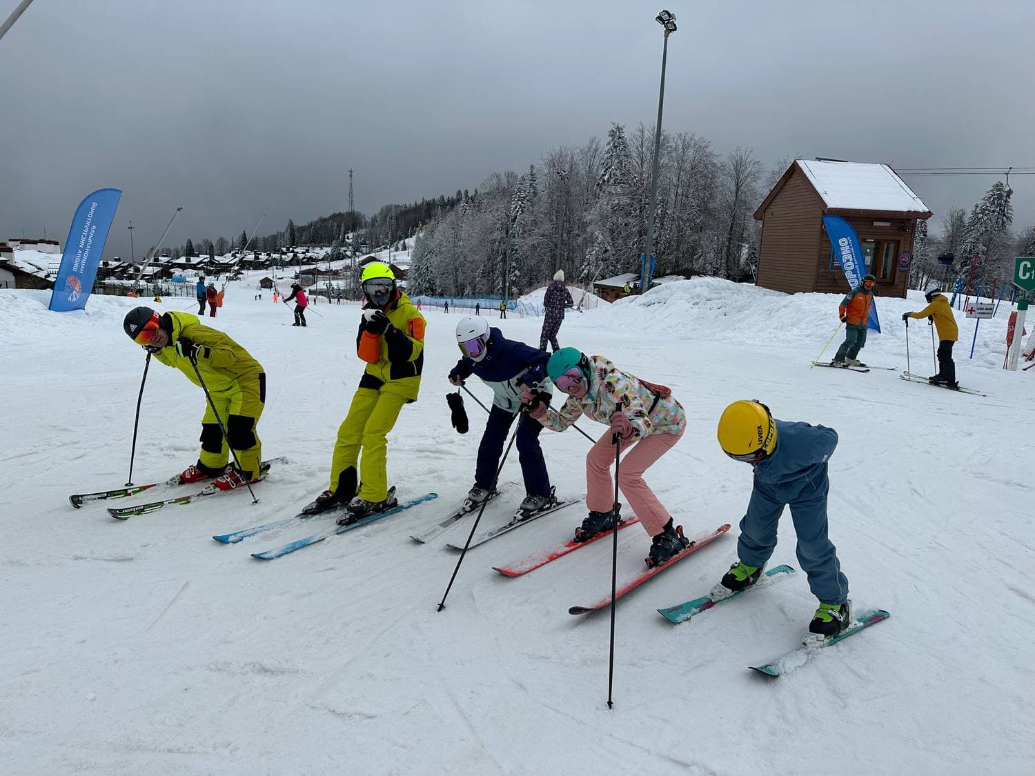 Горнолыжники⛷️