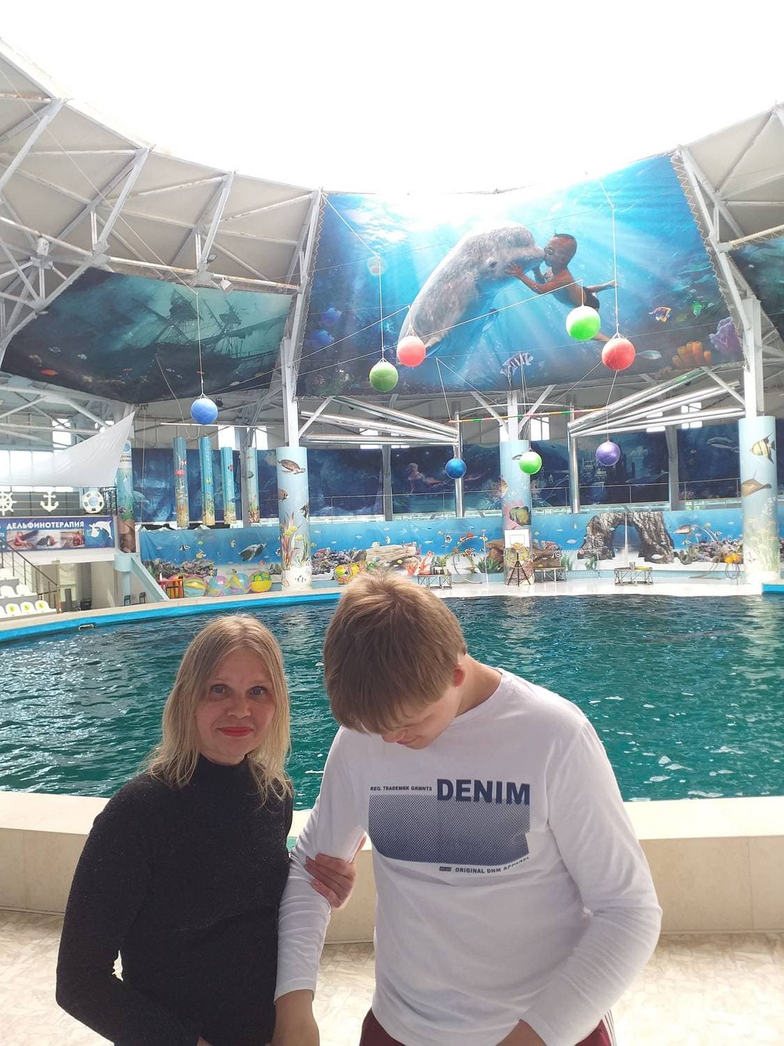 В Евпаторском дельфинарии🐳🐬🎨🖼👏.
