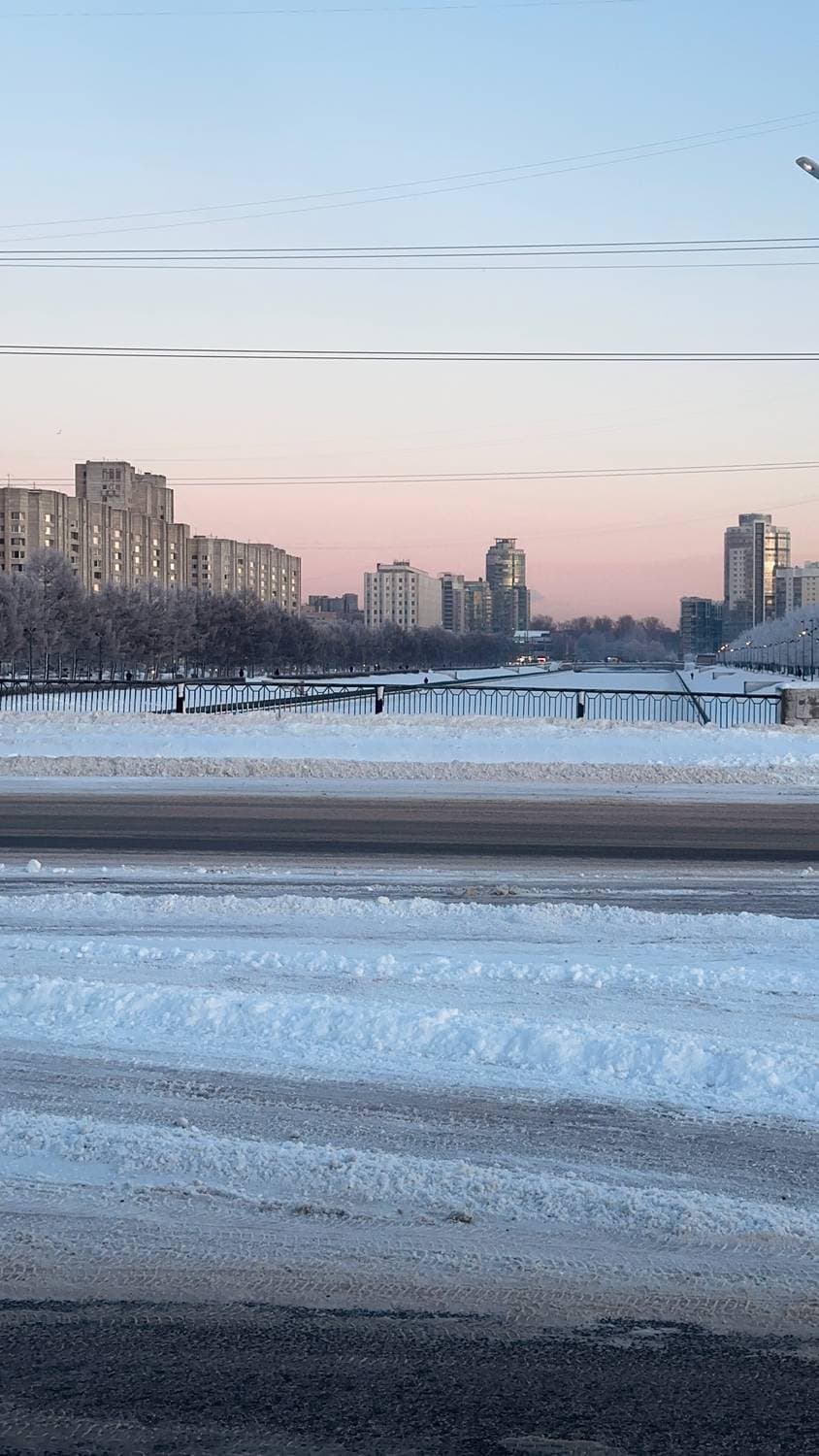 В городе туман