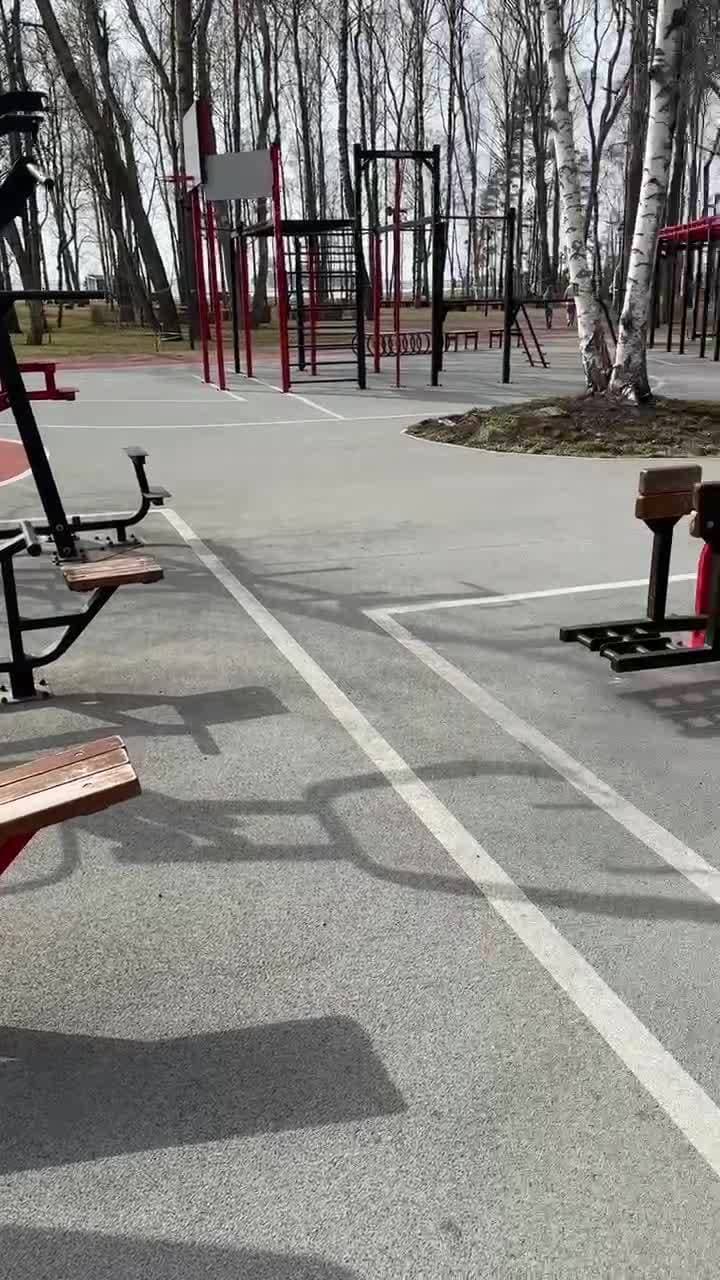 Обзор на спорт площадку😅