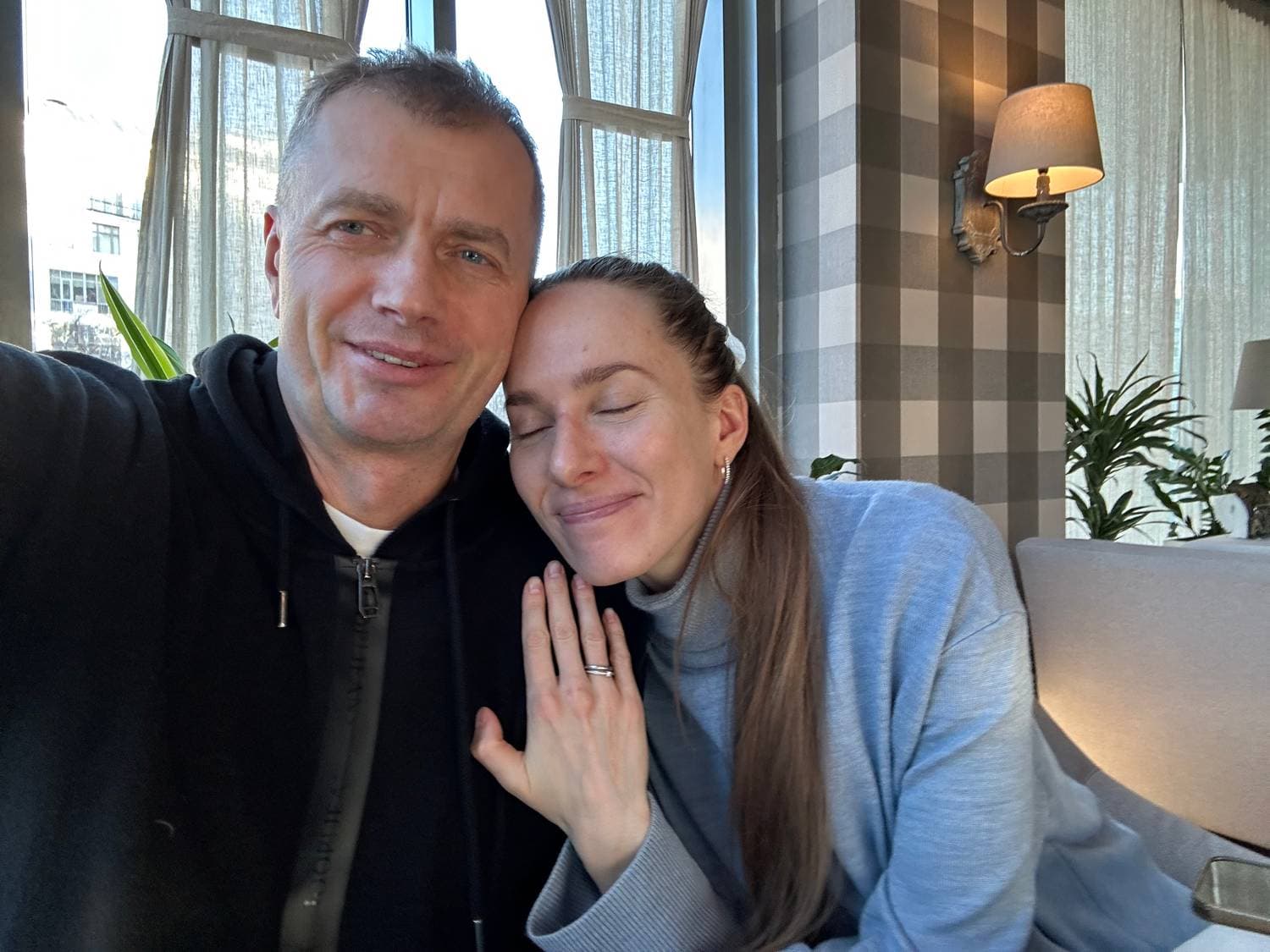Сегодня без спорта, просто обед.)
