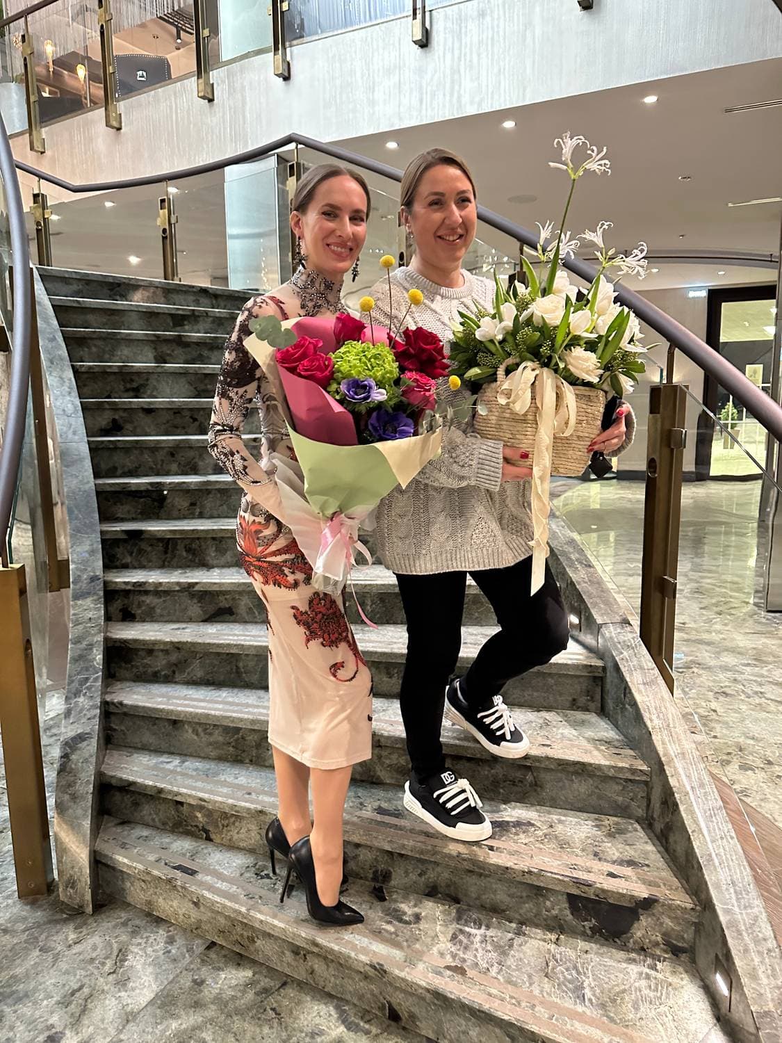 В честь праздника дамам цветы 🥰💐