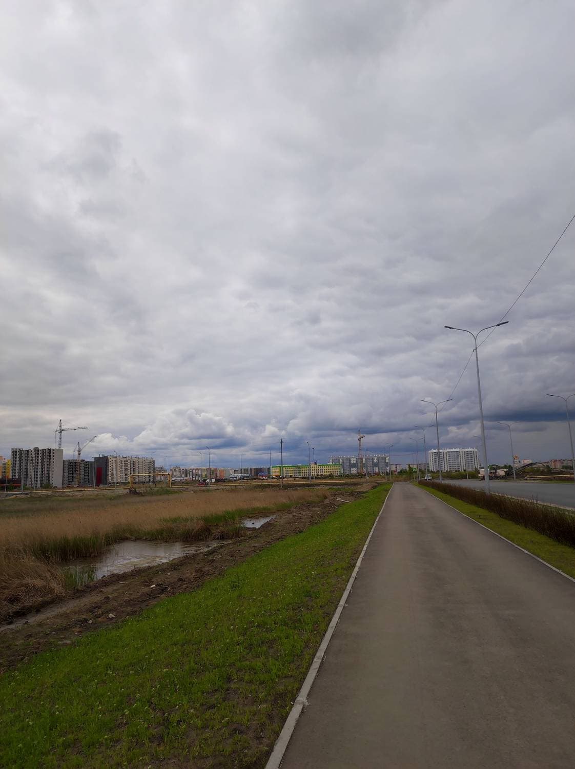 вот такое у нас доброе утро -ходим в куртках утром +3 скоро лето