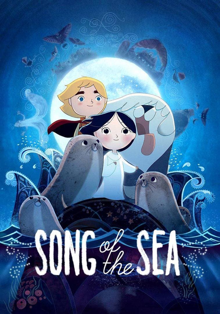 Песнь моря
Рейтинг: 8,2 
Song of the Sea, мультфильм, 2014 

Десятилетний Бен живет на островном маяке вместе с отцом Конором и маленькой сестренкой Сиршей. Девочка все никак не заговорит, но зато обнаруживается, что она шелки, то есть принадлежит к народу людей-тюленей, как и исчезнувшая шесть лет назад мать. Напуганный Конор отправляет детей в город к бабушке, но Бен жаждет вернуться, а Сиршу продолжает звать море. Так начинается их полное приключений путешествие домой.

Жанр: драма, мультфильм, фэнтези, приключения, семейный
Страны: Ирландия, Дания, Бельгия, Франция
Режиссёр: Томм Мур
Музыка: Брюно Куле
Длительность: 93 мин.
