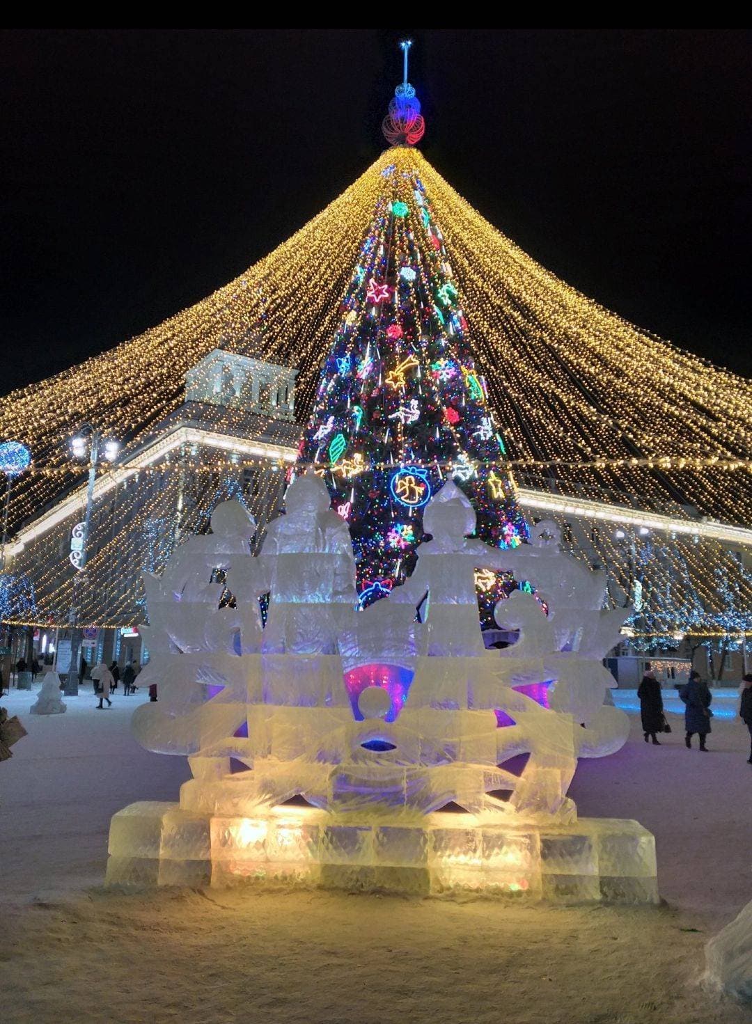 городская ёлка