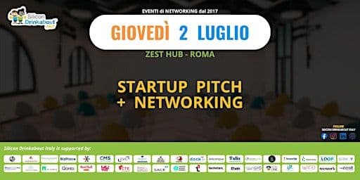 Pitch, Investitori & Riflettori · Startup Night A Roma