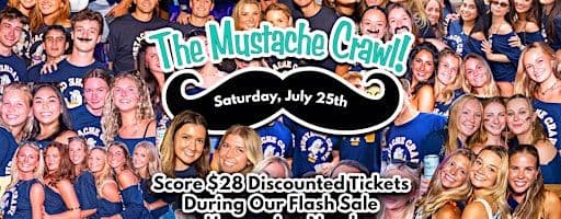 The Mustache Crawl: Chicago's Biggest Bar Crawl!
