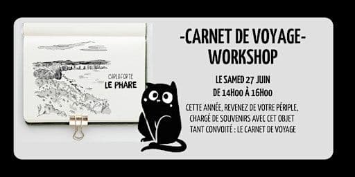 Pauline Boué - Worshop -  Carnet De Voyage