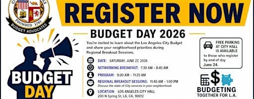 Neighborhood Council Budget Day 2026
