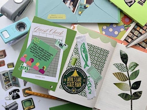 Virtual Workshop: Color Collage Journal Workshop
