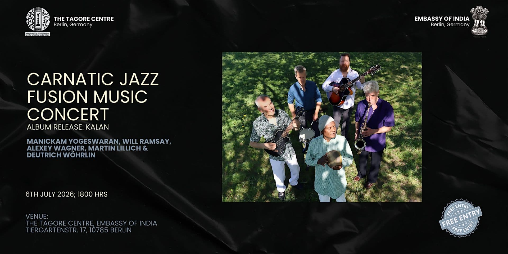 Carnatic Jazz Fusion Music Concert