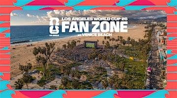 Los Angeles World Cup 26 Fan Zone At Venice Beach