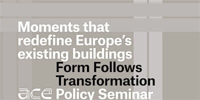 Form Follows Transformation