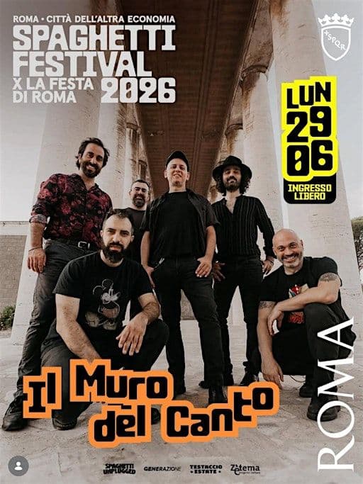 29.06 Spaghetti Festival X La Festa Di Roma | Il Muro Del Canto Live