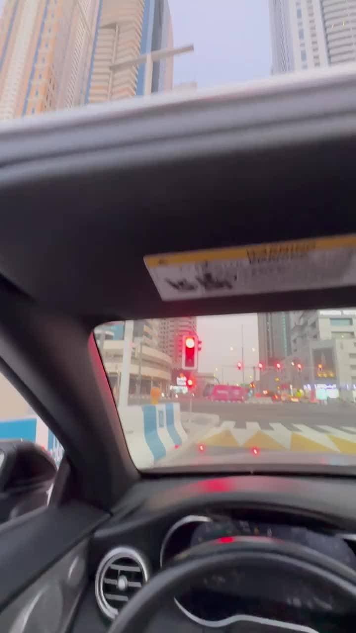 Дубай на закате прекрасен