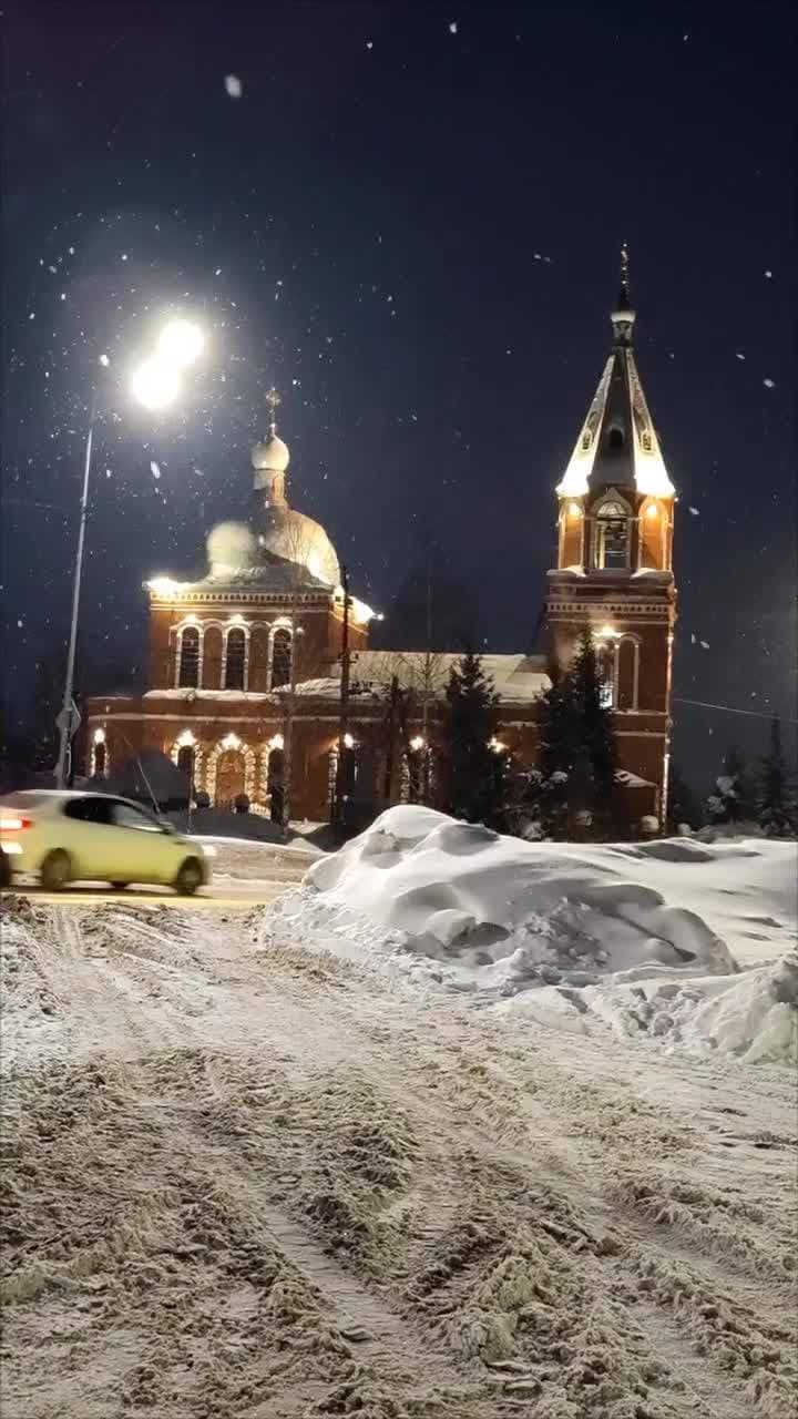 #зима #февраль #утро 6 часов ❄️
