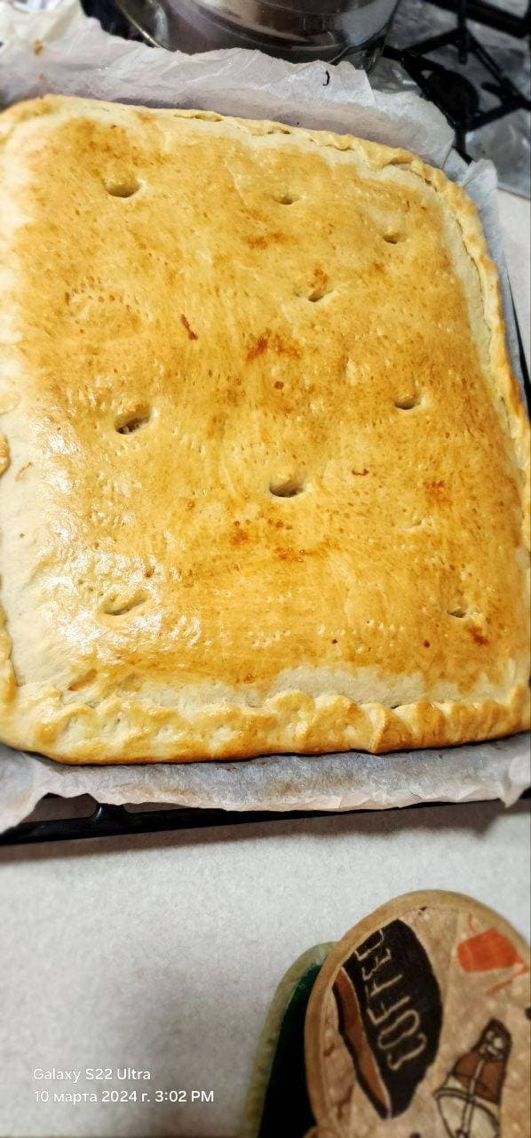 пирог с капустой 😍